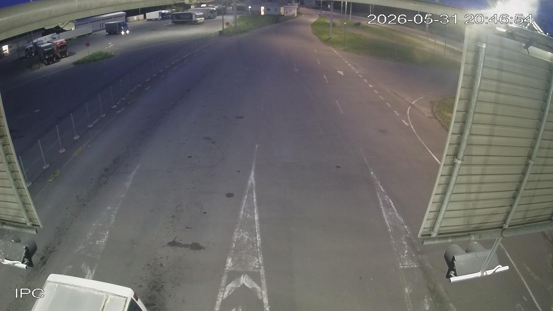 Granični prelaz Rača - ulaz u RS