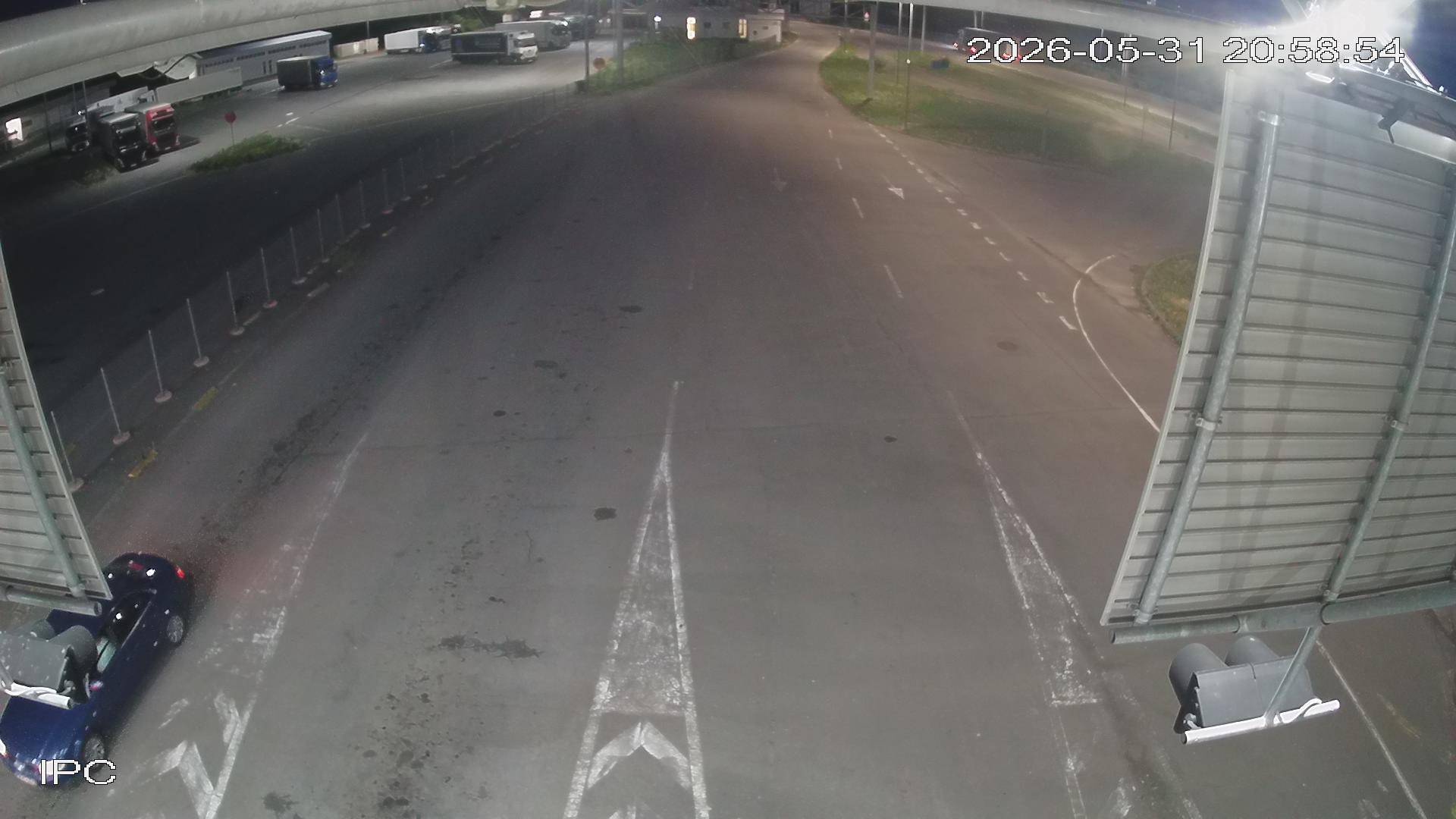 Granični prelaz Rača - ulaz u RS
