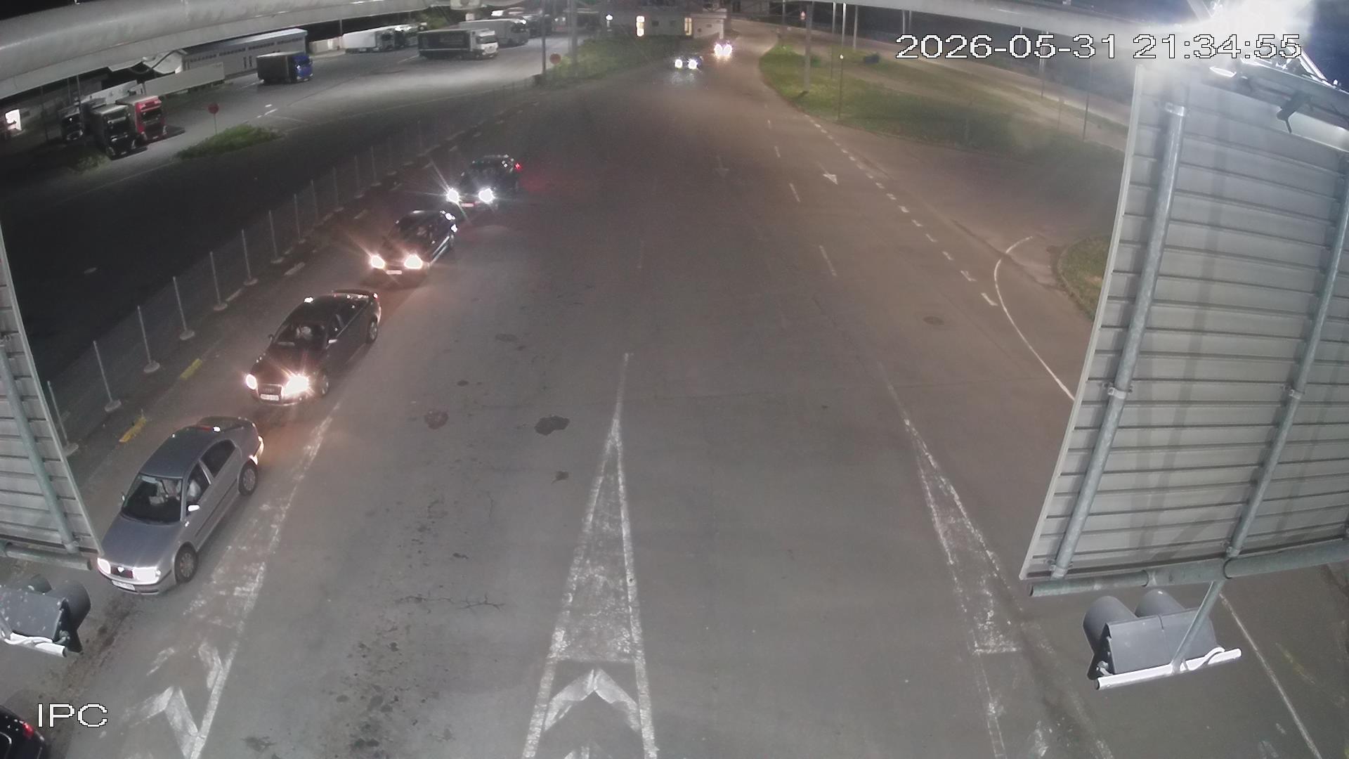 Granični prelaz Rača - ulaz u RS