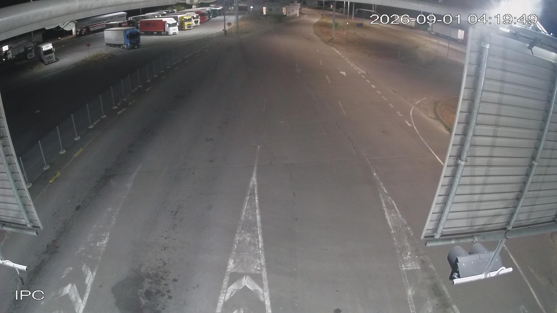 Granični prelaz Rača - ulaz u RS