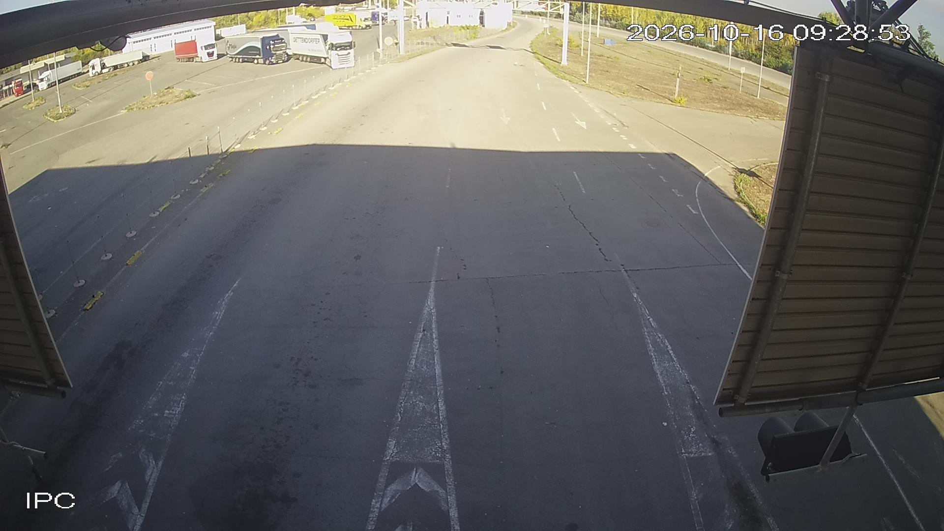 Granični prelaz Rača - ulaz u RS