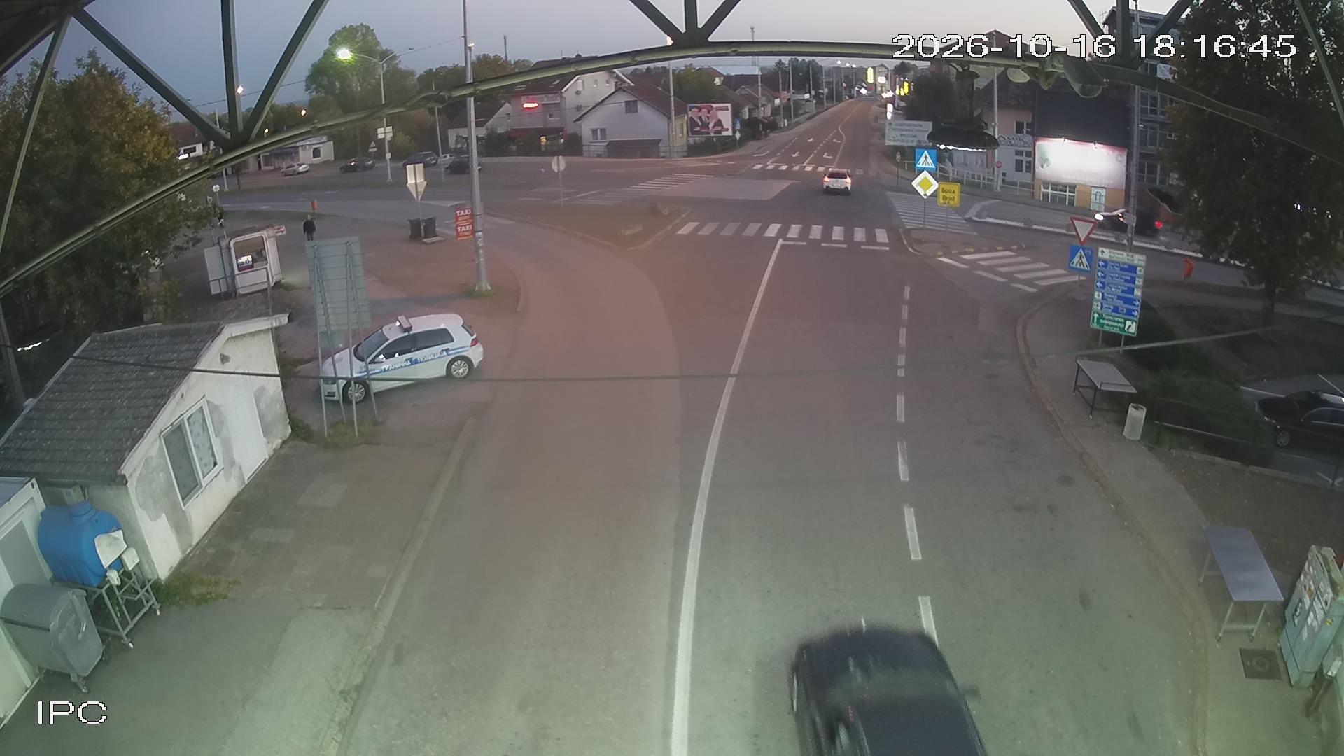 Granični prelaz Brod - izlaz iz RS