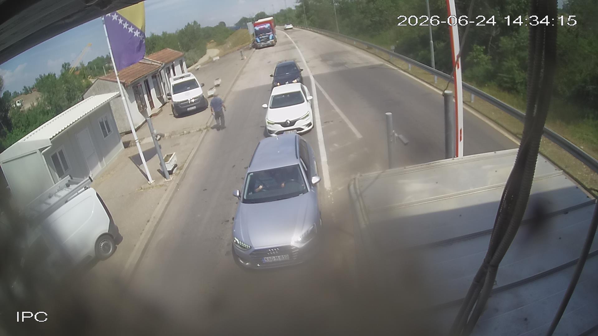 Granični prelaz Pavlović most - ulaz u RS