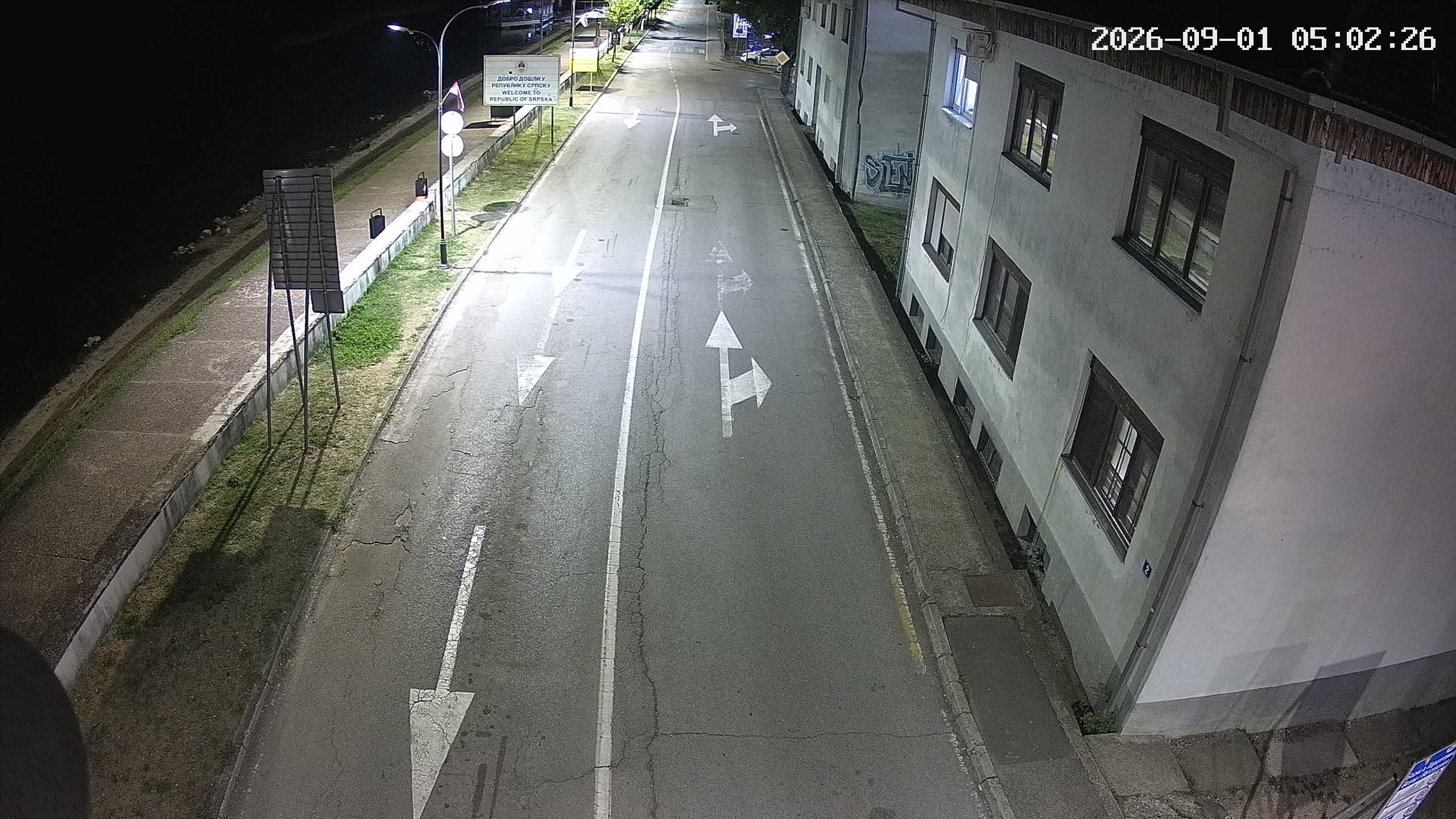 Granični prelaz Kozarska Dubica - izlaz iz RS