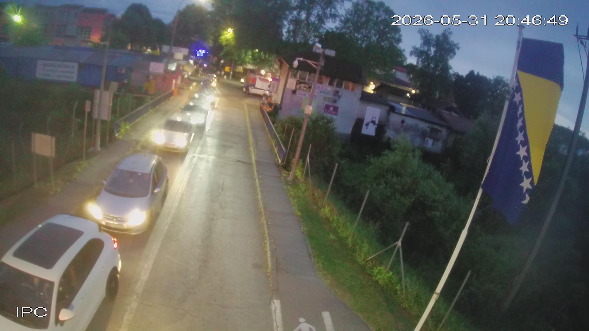 Granični prelaz Kostajnica - izlaz iz RS