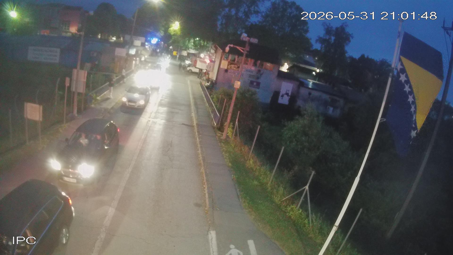 Granični prelaz Kostajnica - izlaz iz RS