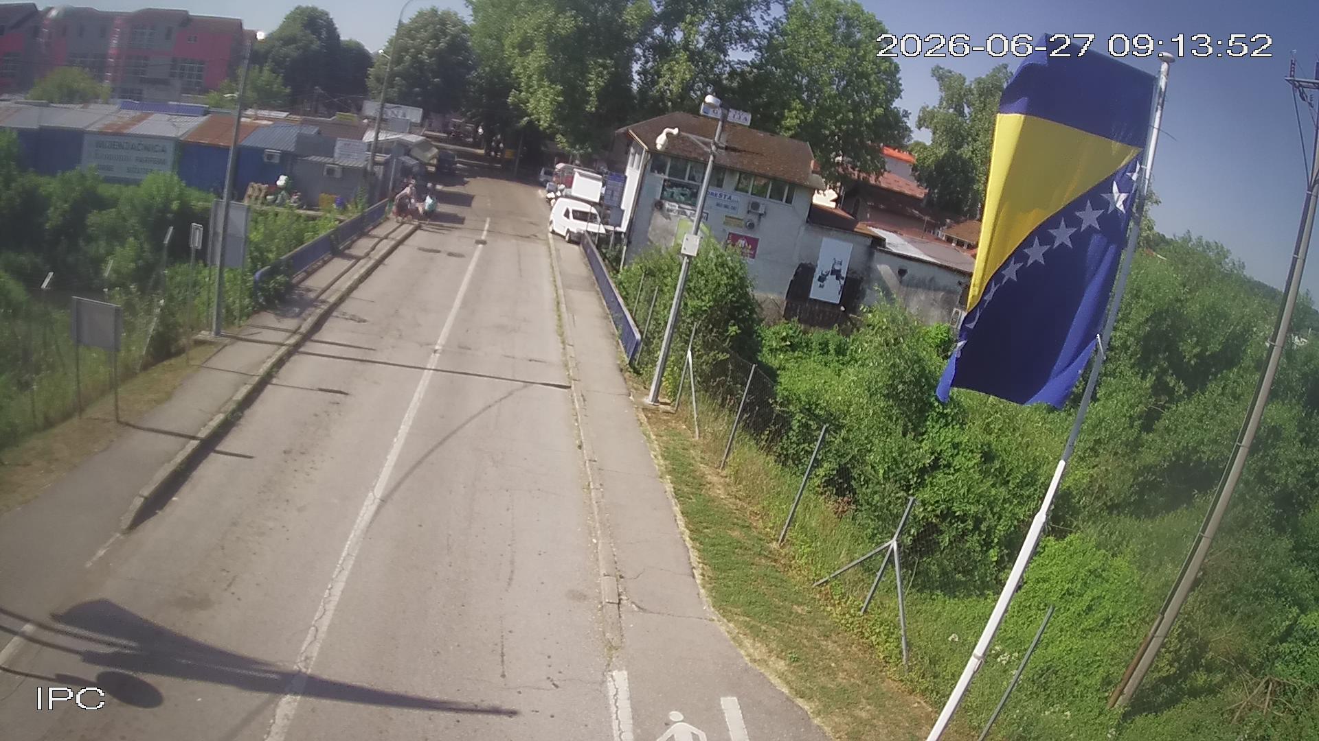 Granični prelaz Kostajnica - izlaz iz RS