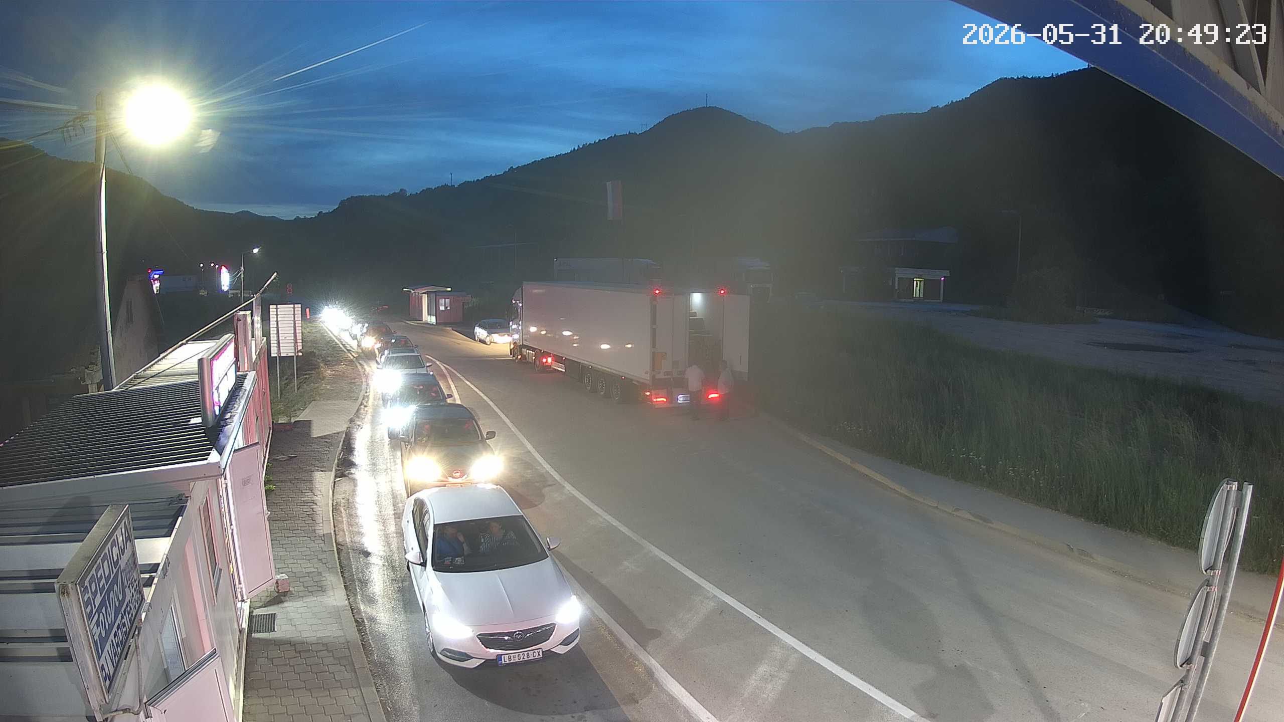 Granični prelaz Višegrad - ulaz u RS