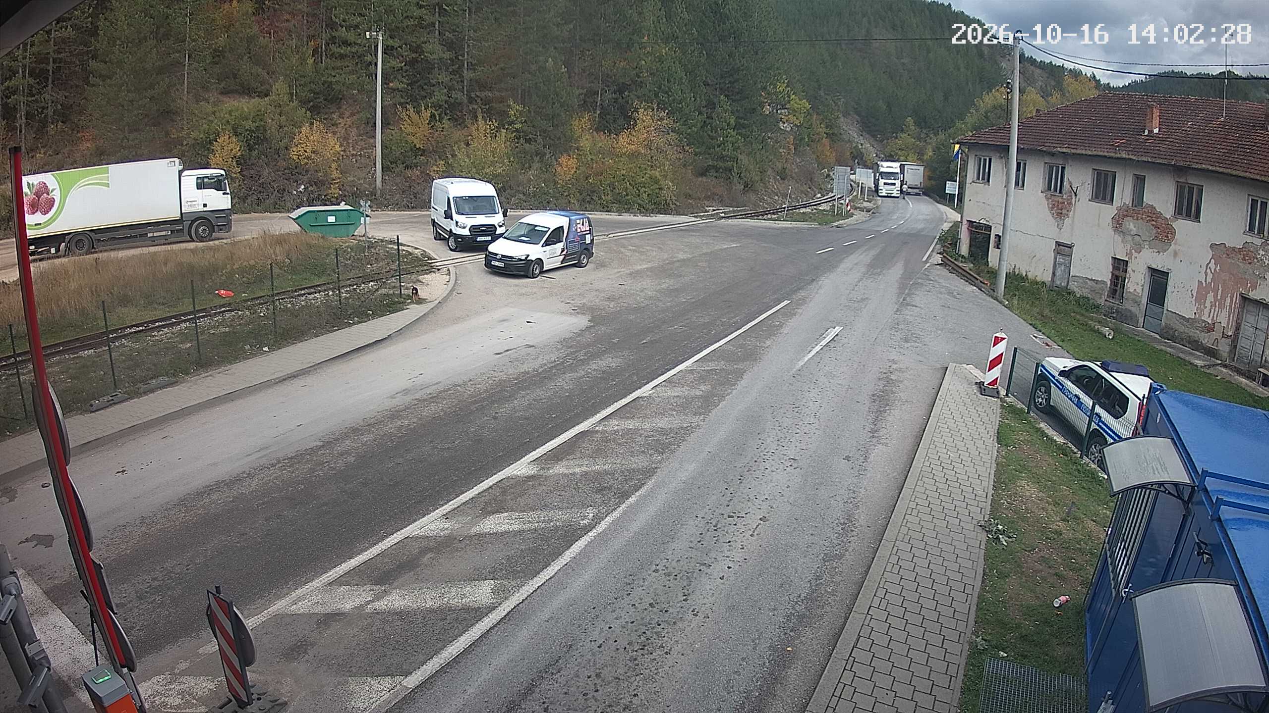 Granični prelaz Višegrad - izlaz iz RS